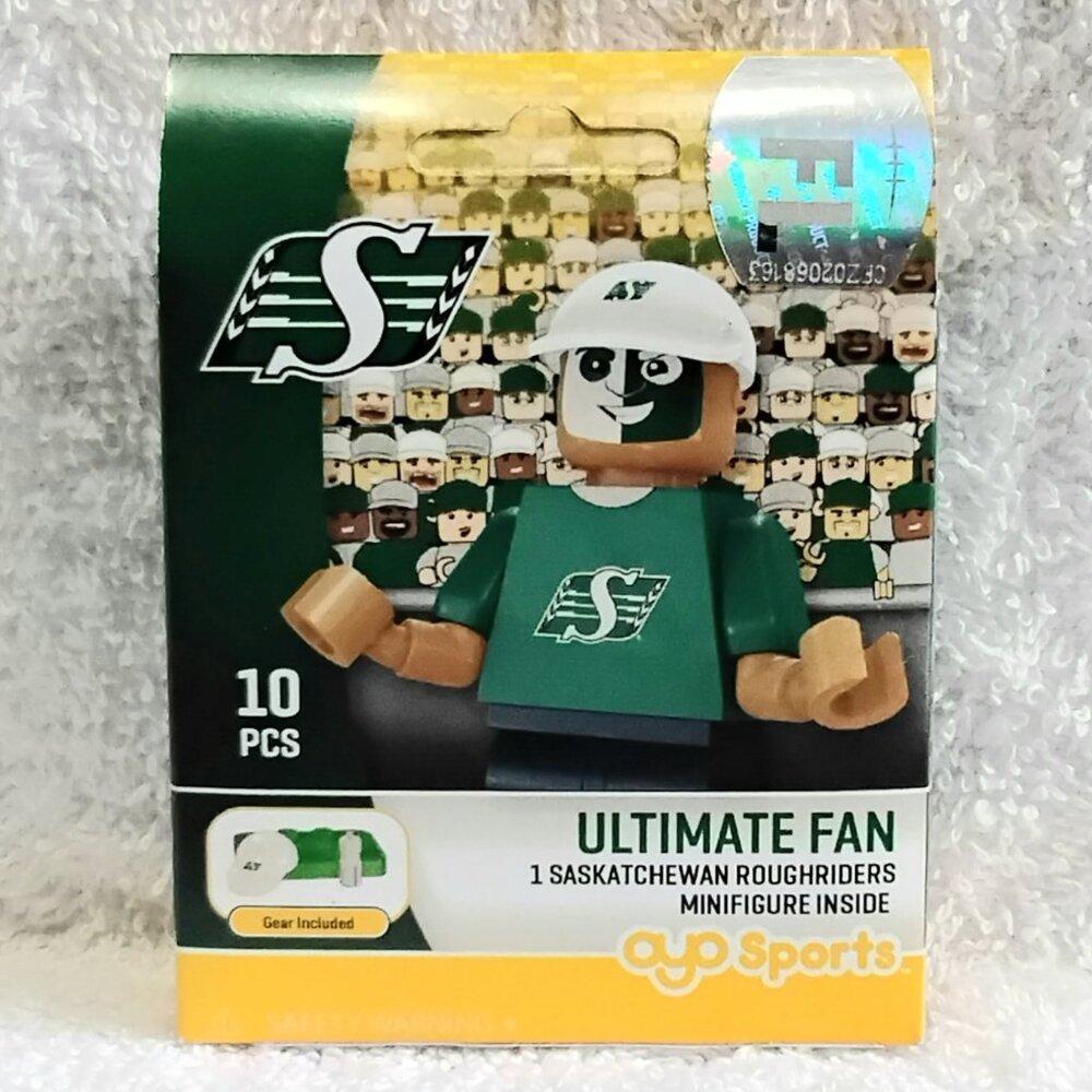 3/$45 Sealed 2013 CFL Ultimate Fan Saskatchewan Roughriders by OYO Sports!!